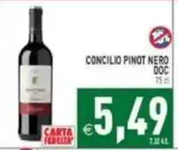 Pim Supermercati Concilio Pinot Nero DOC offerta