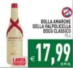 Pim Supermercati Bolla Amarone della Valpolicella DOCG Classico offerta
