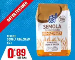 Conté Supermercati Noi&Voi semola rimacinata offerta