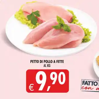 Petto di pollo a fette