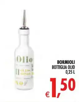 Deco Iperstore Bormioli bottiglia olio offerta