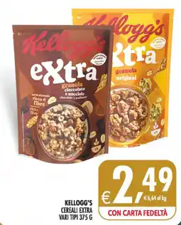 Deco Iperstore Kellogg's cereali extra offerta
