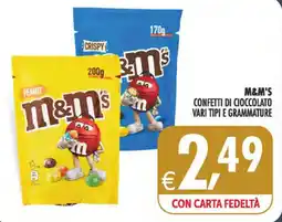 Deco Iperstore M&M'S confetti di cioccolato offerta