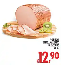 Deco Supermercati Fiorucci rostello arrosto di tacchino offerta