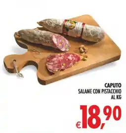 Deco Supermercati Caputo Salame con Pistacchio offerta