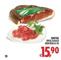 Deco Supermercati Senfter Speck Classico offerta
