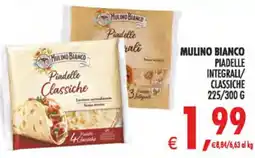 Deco Supermercati Mulino Bianco Piadelle Classiche offerta