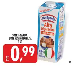 Deco Supermercati Sterilgarda latte alta digeribilità senza lattosio offerta