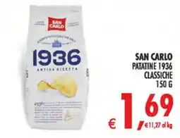 Deco Supermercati San Carlo patatine 1936 classiche offerta