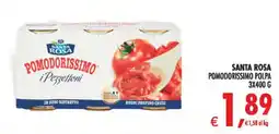 Deco Supermercati Santa Rosa Pomodorissimo Polpa offerta