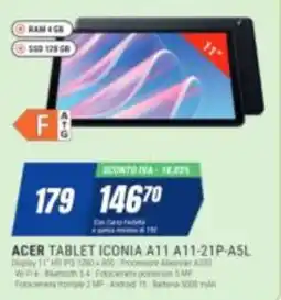 Leonardelli Acer Tablet Iconia A11 offerta