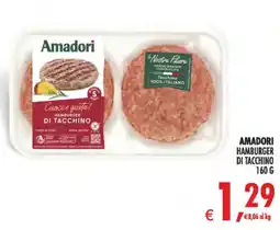 Deco Superstore Amadori hamburger di tacchino offerta
