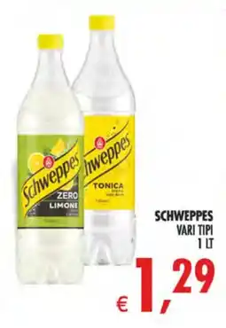 Deco Supermercati Schweppes vari tipi offerta