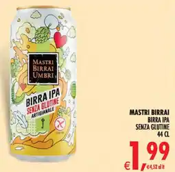 Deco Iperstore Mastri Birrai Birra IPA senza glutine offerta
