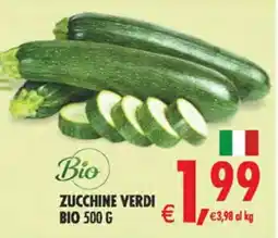 Deco Iperstore Zucchine verdi bio offerta