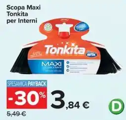 Carrefour Iper Scopa Maxi Tonkita offerta