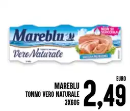 Al Discount Mareblu tonno vero naturale offerta