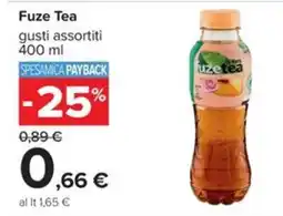 Carrefour Iper Fuze Tea gusti assortiti offerta