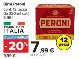 Carrefour Iper Birra Peroni offerta