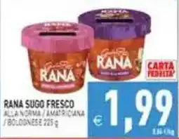 Pim Supermercati Rana sugo fresco offerta