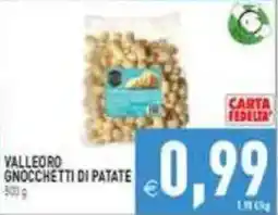 Pim Supermercati Valleoro gnocchetti di patate offerta