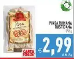 Pim Supermercati Pinsa romana rusticana offerta