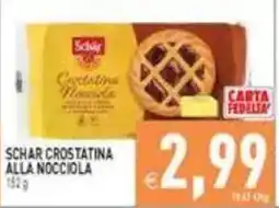 Pim Supermercati Schar crostatina alla nocciola offerta
