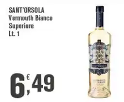 Conté Supermercati Vermouth Bianco Superiore Sant'Orsola offerta