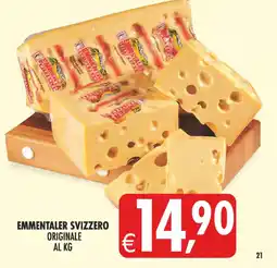 Deco Superstore Emmentaler svizzero originale offerta