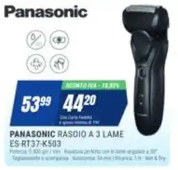 Leonardelli Panasonic rasoio a 3 lame offerta