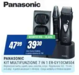 Leonardelli Panasonic kit multifunzione 7 in 1 offerta