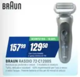Leonardelli Braun Rasoi 72-C1200S offerta