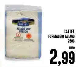 Al Discount Cattel formaggio asiago offerta