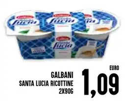 Al Discount Galbani Santa Lucia Ricottine offerta