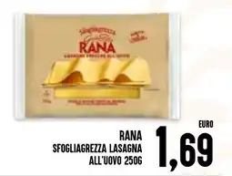 Al Discount Rana sfogliarezza lasagna all'uovo offerta