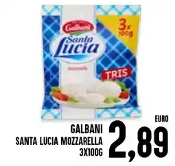 Al Discount Galbani Santa Lucia Mozzarella offerta