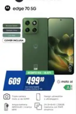 Leonardelli Motorola edge 70 5G offerta