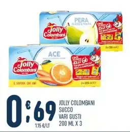 Gruppo Pascar Jolly Colombani succo vari gusti offerta