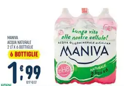 Gruppo Pascar Acqua naturale Maniva offerta