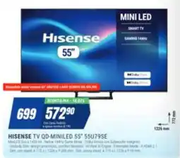 Leonardelli Hisense TV QD-MINILED 55" 55U79SE offerta
