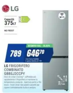 Leonardelli LG Frigorifero Combinato GBBSJ2CCPY offerta