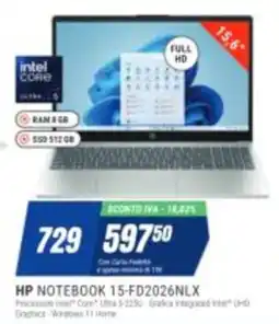 Leonardelli HP NOTEBOOK 15-FD2026NLX offerta