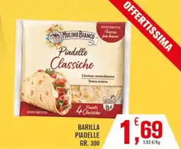 Conté Supermercati Piadelle Classiche Mulino Bianco offerta