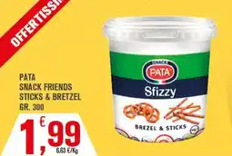 Conté Supermercati Pata snack friends sticks & brezel offerta