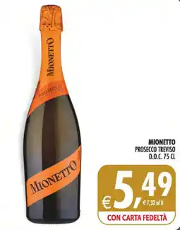 Deco Superstore Mionetto Prosecco Treviso offerta