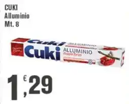 Conté Supermercati Cuki Alluminio offerta