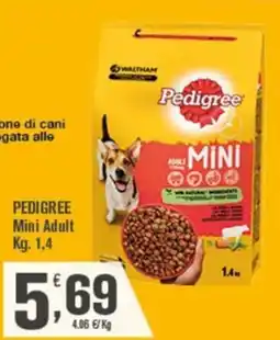 Conté Supermercati Pedigree Mini Adult offerta