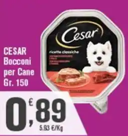 Conté Supermercati Cesar Bocconi per Cane offerta