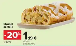 Carrefour Iper Strudel di Mele offerta