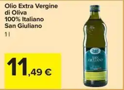 Carrefour Iper Olio Extra Vergine di Oliva San Giuliano offerta